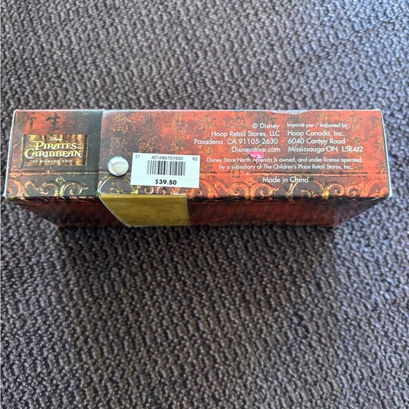 Disney Store Pirates Of The Caribbean At World's End Watch In Original Box - Picture 5 of 16